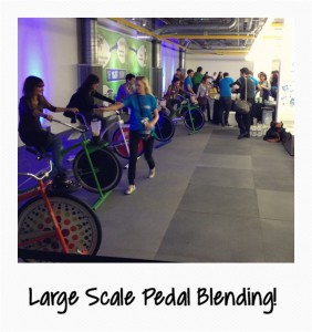 Large Scale Pedal Blending