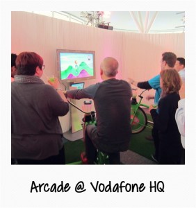 Arcade at Vodafone HQ